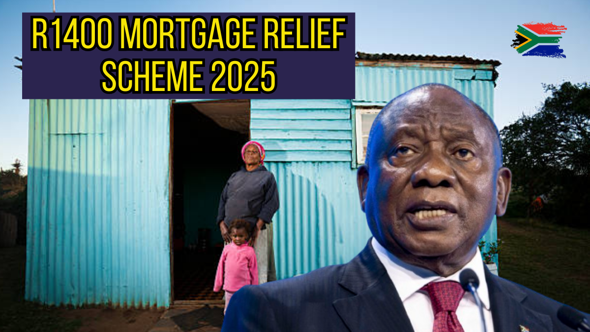 R1400 Mortgage Relief Scheme October 2025